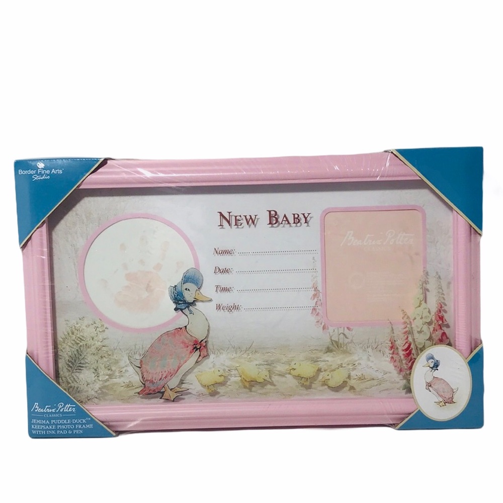 NWT BEATRIX POTTER JEMIMA PUDDLE DUCK PHOTO FRAME